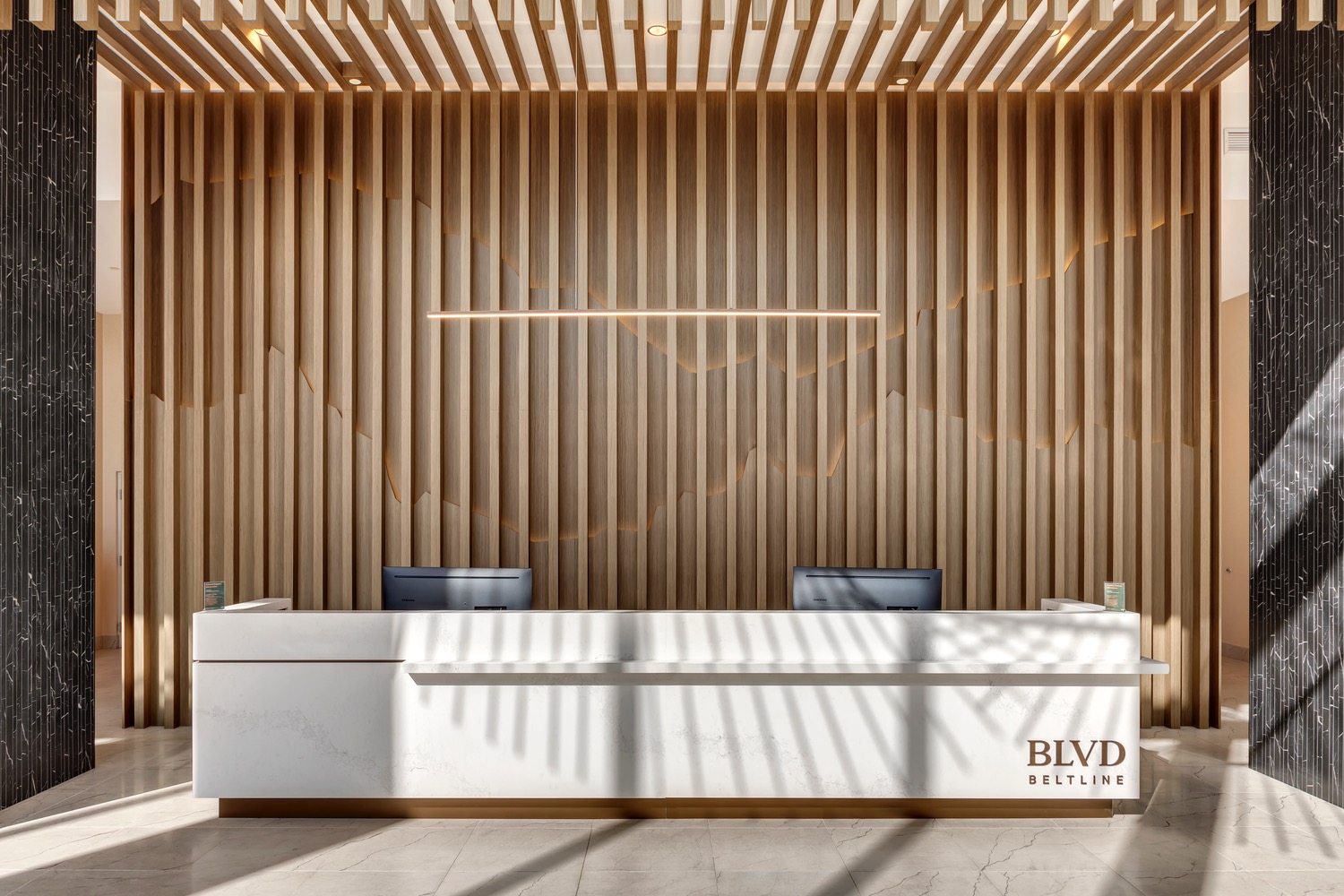 BLVD Beltline lobby